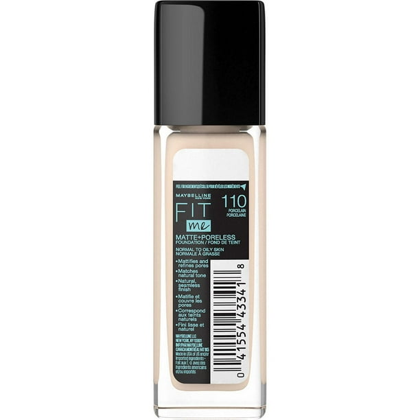 Maybelline New York Fit Me®, Matte + Poreless Liquid Foundation, Fit Me Matte + Poreless Foundation
