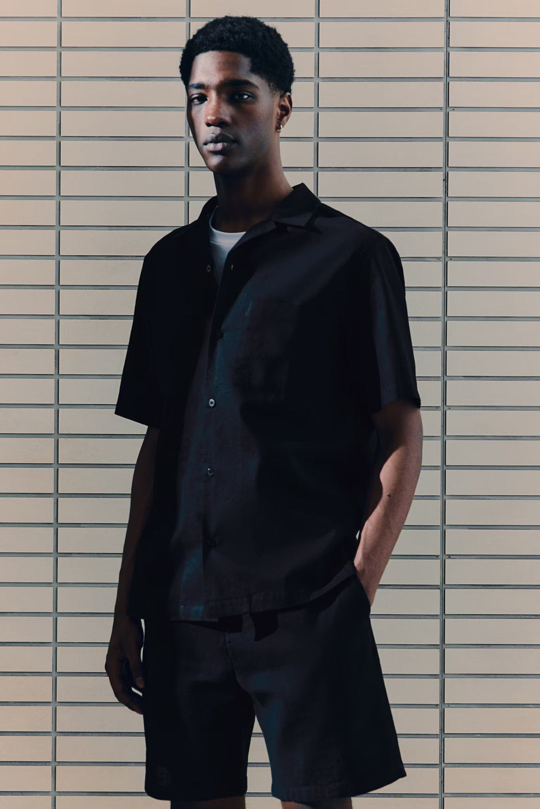 H&M Regular Fit Linen-blend Shirt