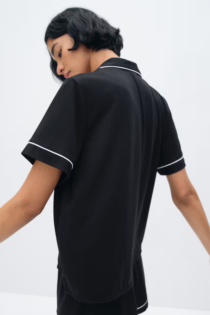 H&M Pajama Shirt and Shorts