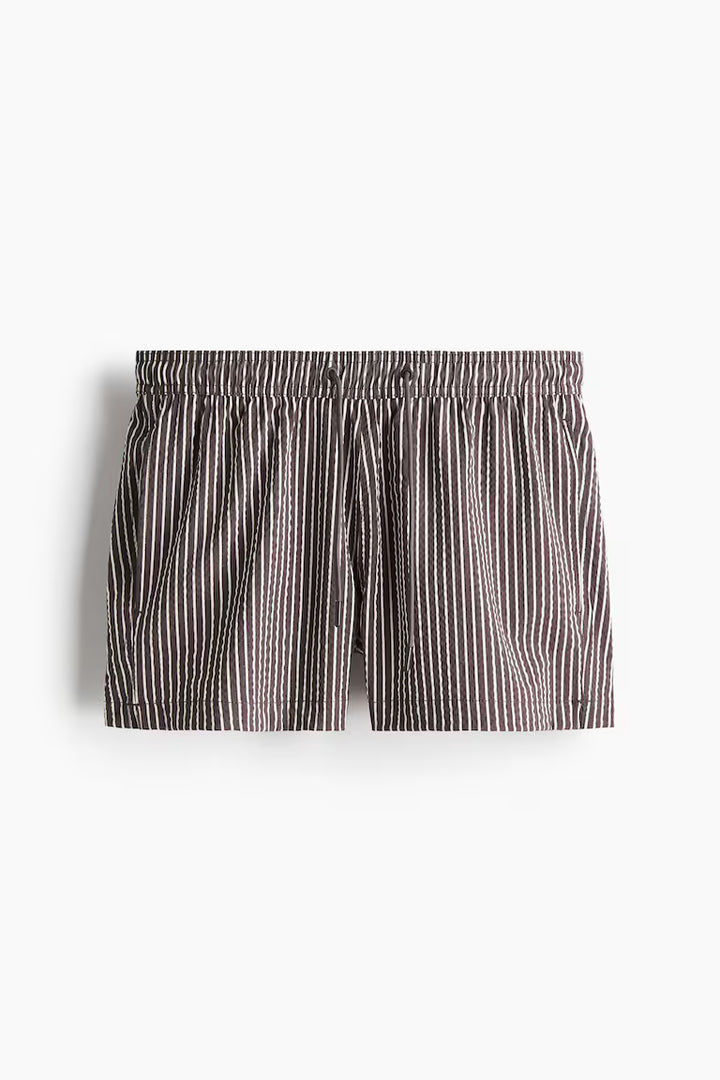 H&M Seersucker Swim Shorts