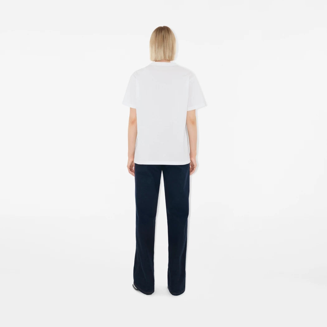 Burberry Check Pocket Cotton T-shirt