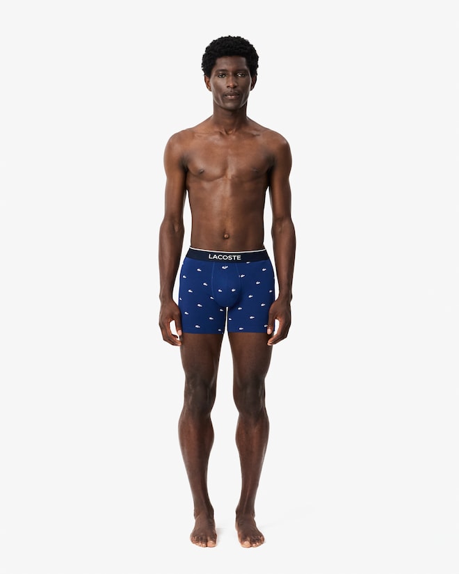 Lacoste Men's Boxer Briefs 3-Pack