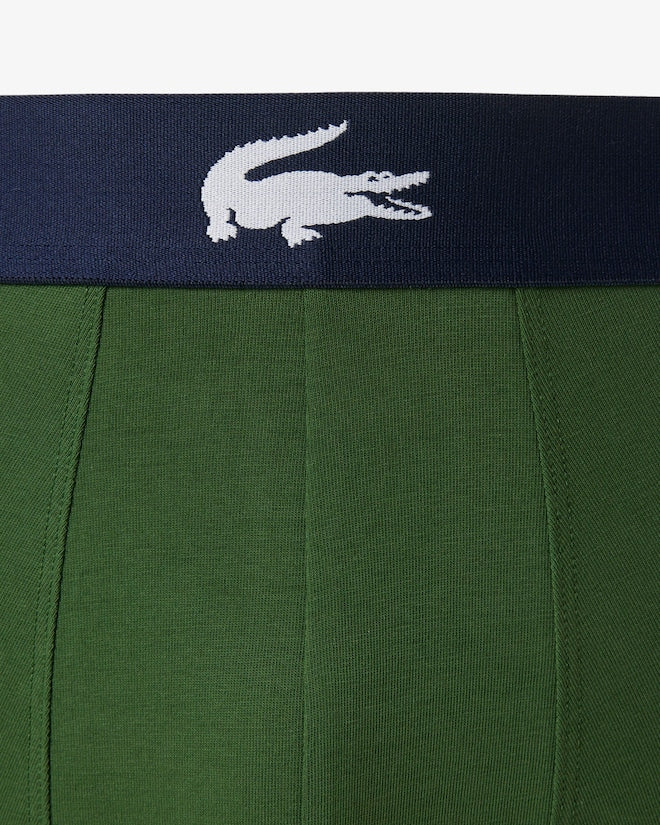 Lacoste Men's 3-Pack Cotton Boxer Briefs