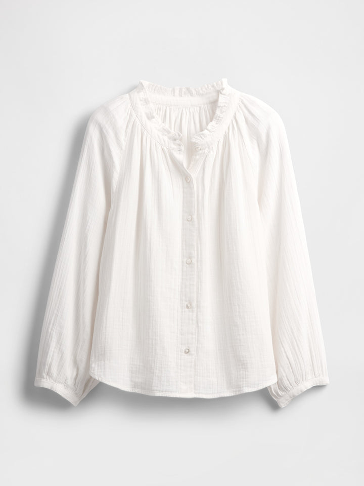 Gap Crinkle Gauze Shirt