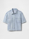 Blue denim wash