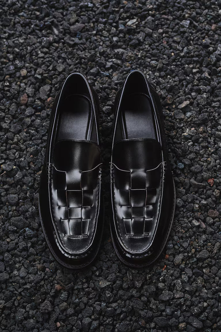 H&M BRAIDED LOAFERS