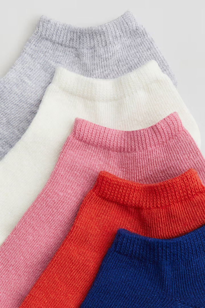 H&M 5-PACK ANKLE SOCKS