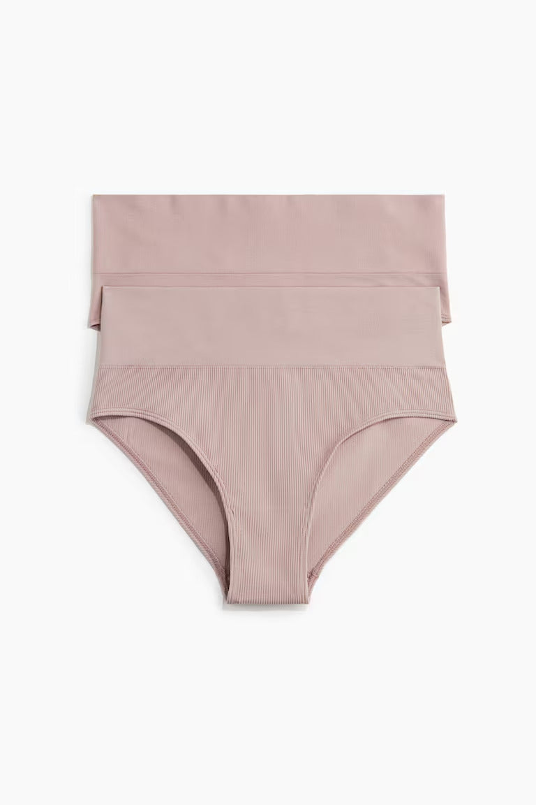 H&M 2-PACK SEAMLESS BRIEFS