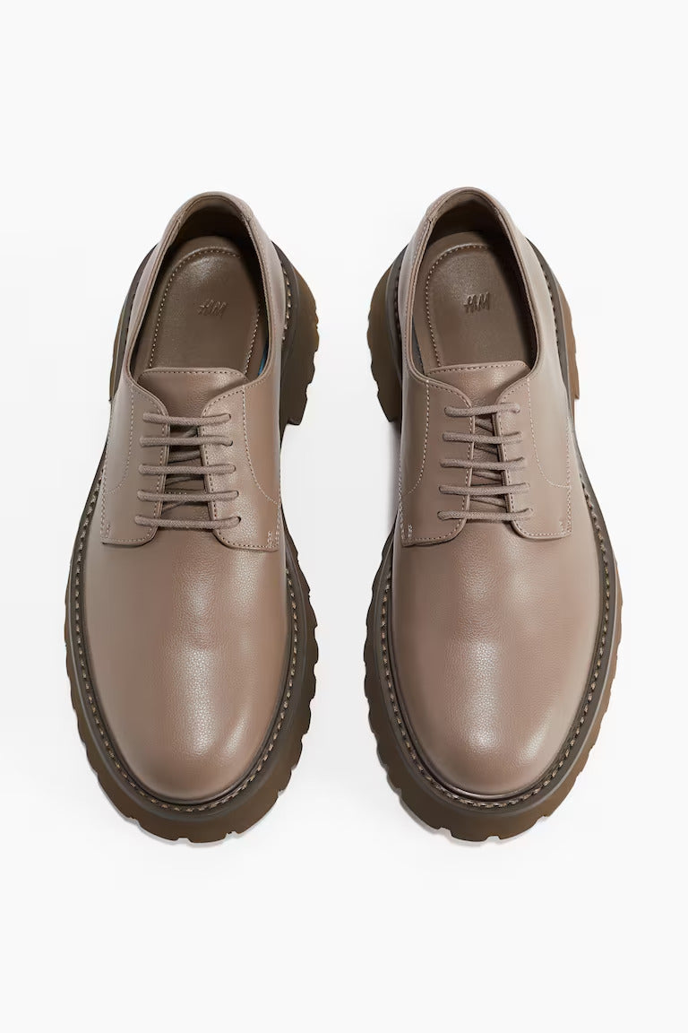 H&M CHUNKY DERBY SHOES