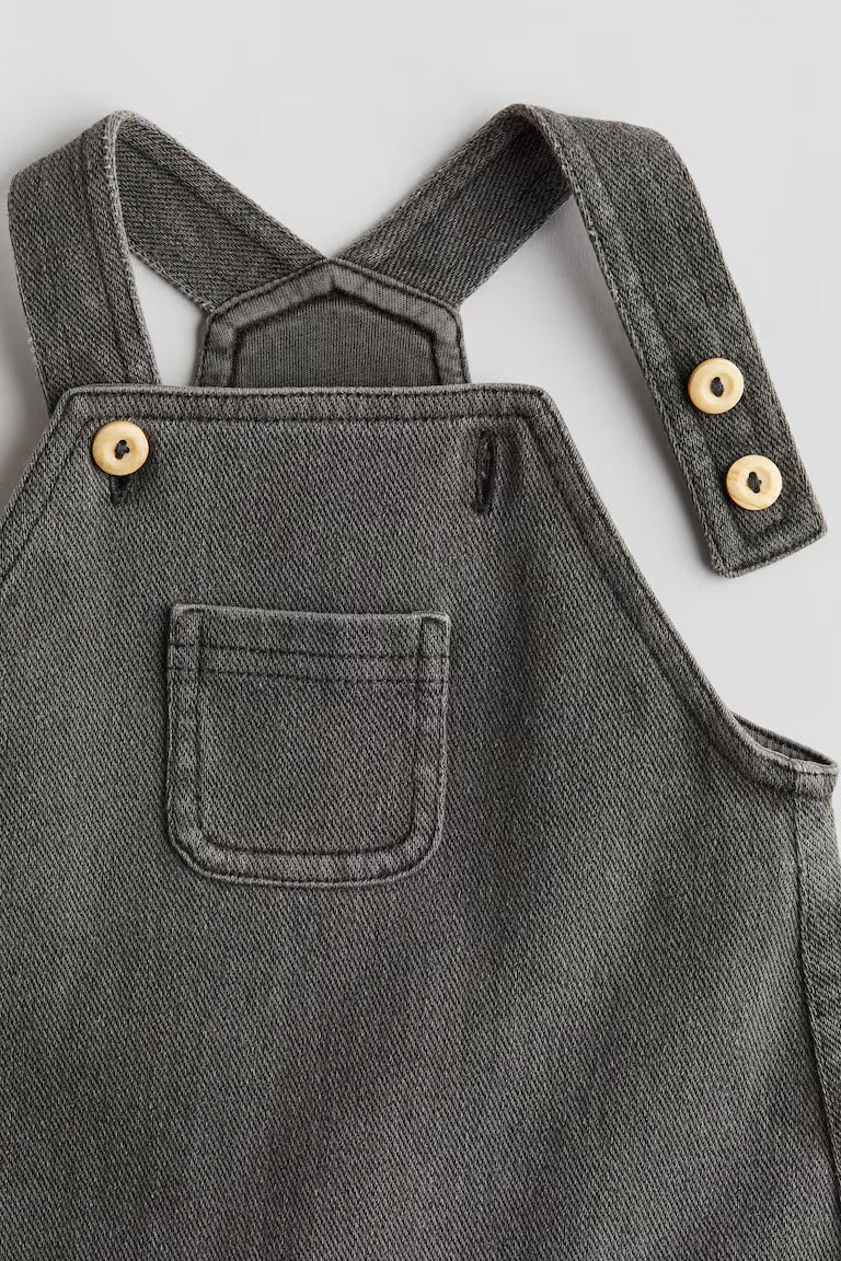 H&M 2-PIECE OVERALL AND BODYSUIT SET
