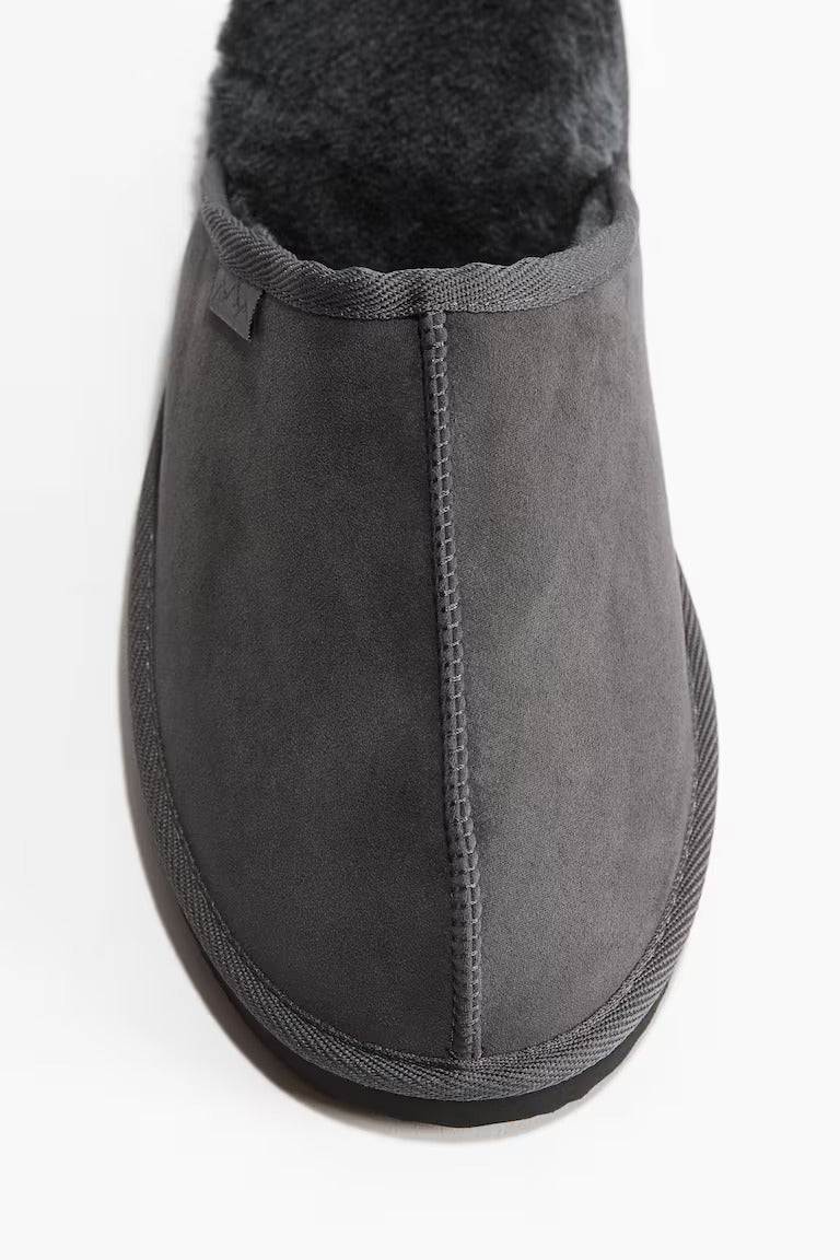 H&M PILE-LINED SLIPPERS