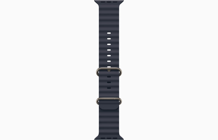 Apple Watch Ultra 2 GPS + Cellular, 49mm Natural Titanium Case with Ice Blue Ocean Band