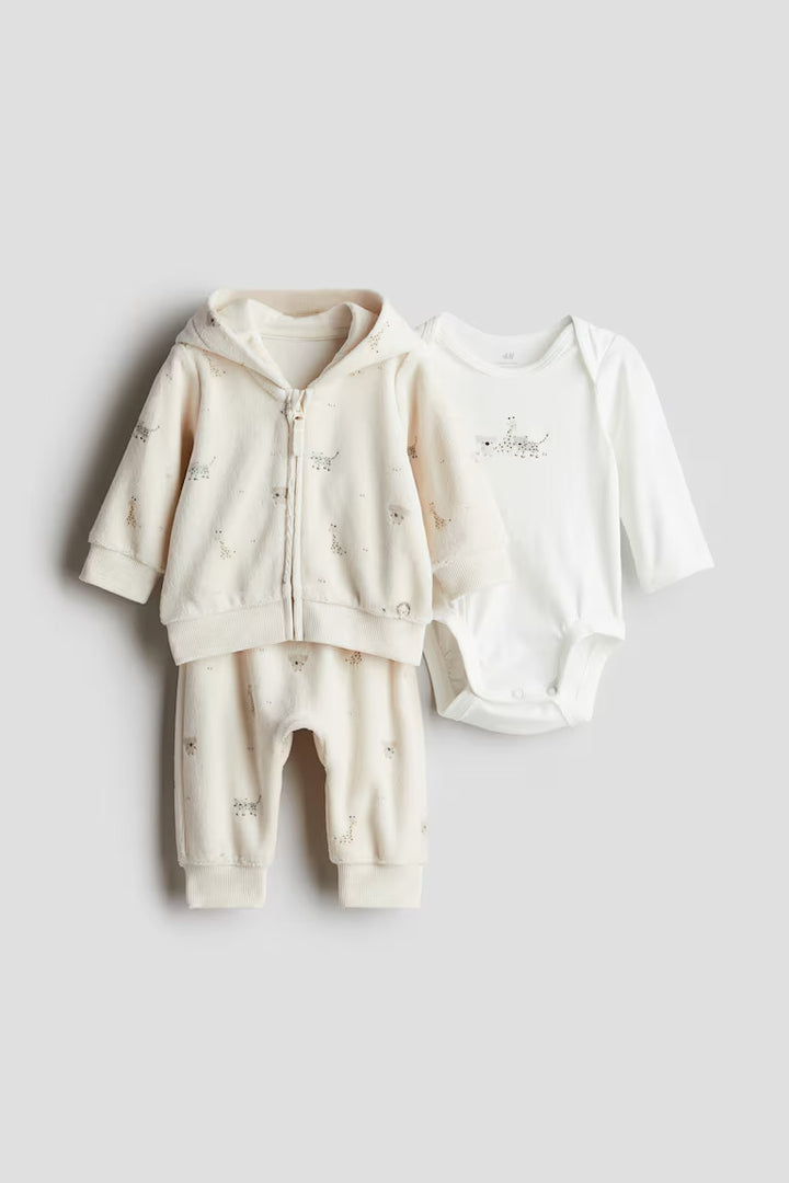 H&M 3-PIECE COTTON SET