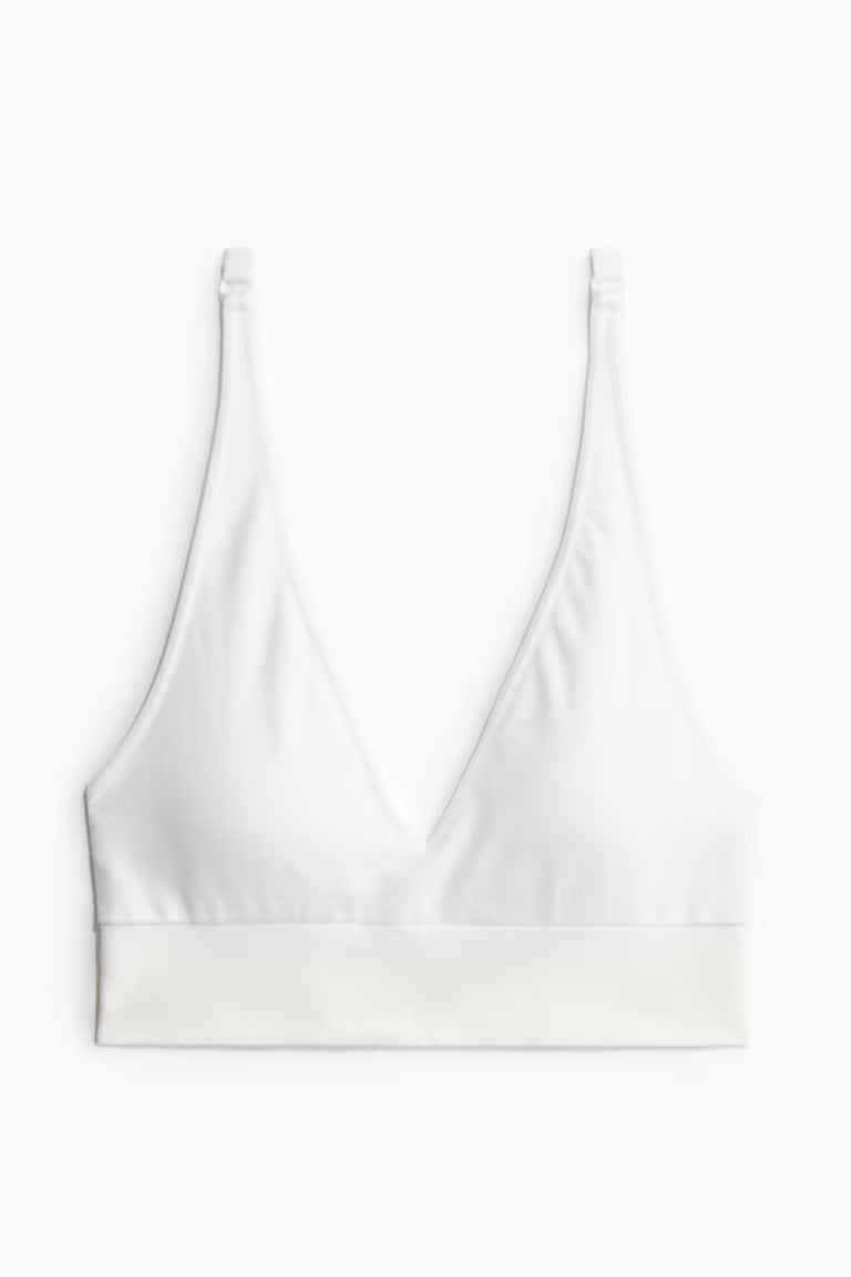 H&M SEAMLESS PADDED SOFT-CUP BRA