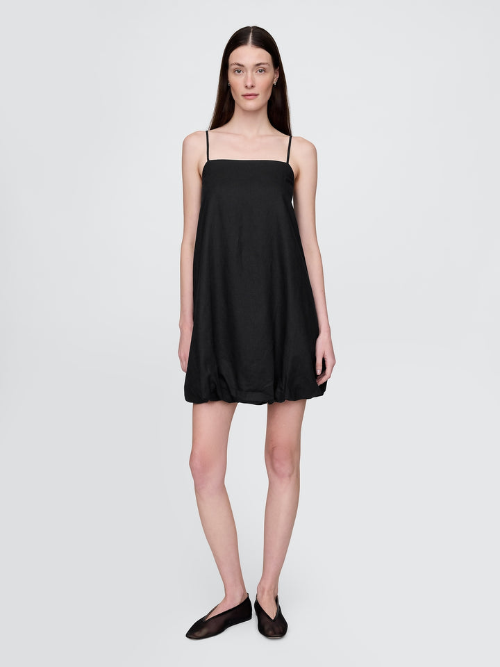 Gap Linen-Blend Mini Bubble Dress