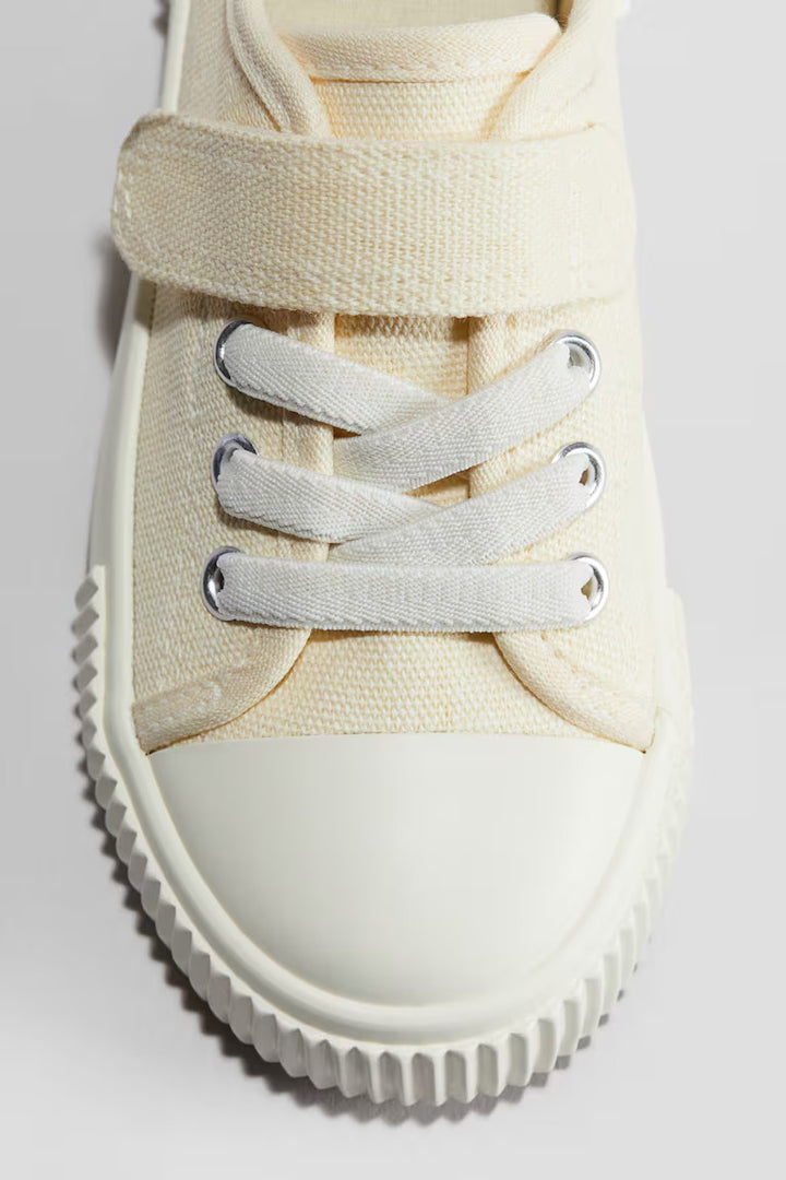 H&M COTTON CANVAS SNEAKERS