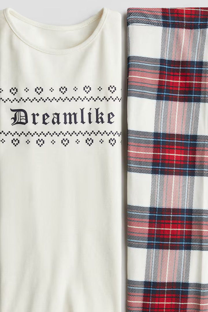 H&M COTTON JERSEY PAJAMAS