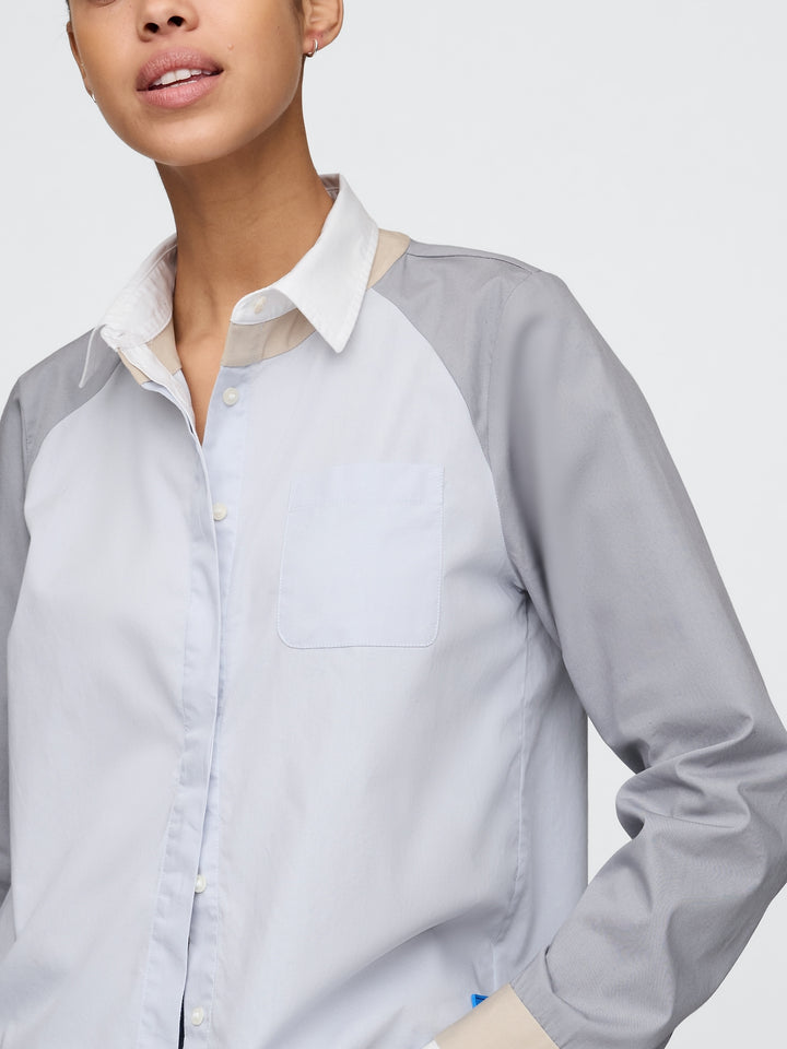 Gap × HFR Layered-Hem Shirt by Richfresh
