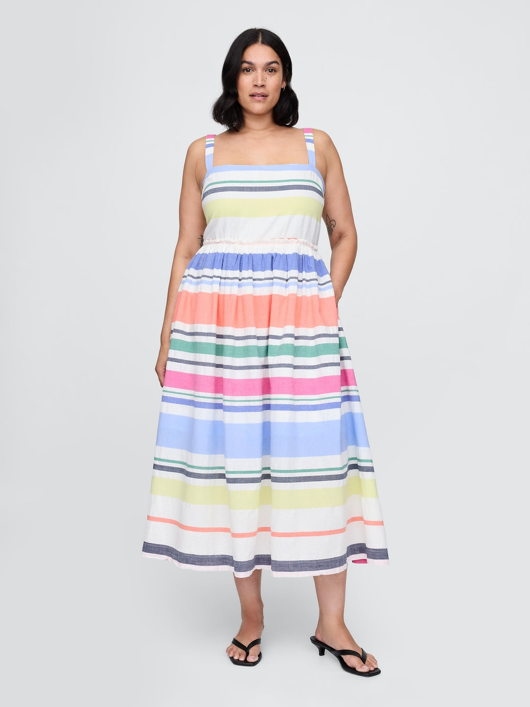 Gap Striped Maxi Dress
