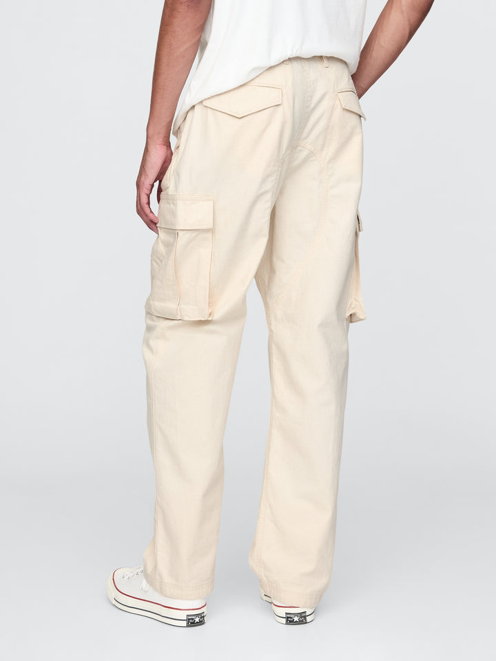 Gap Herringbone Utility Cargo Pants