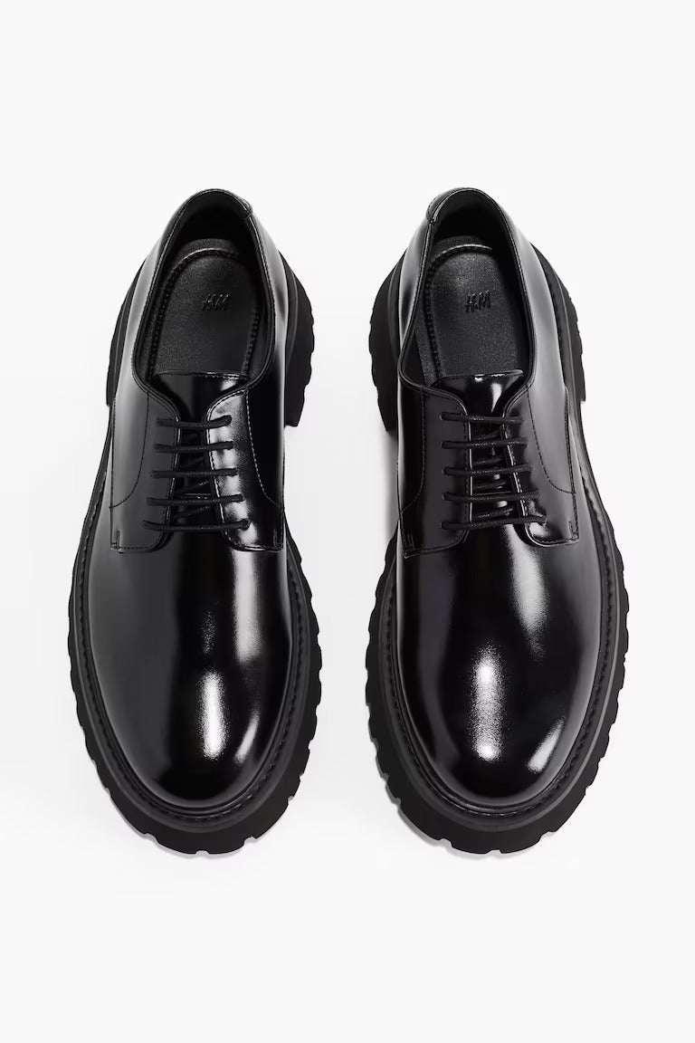 H&M CHUNKY DERBY SHOES