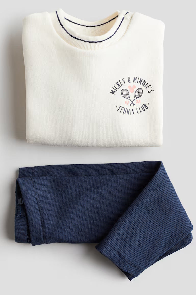 H&M 2-PIECE SWEATSHIRT AND LEGGINGS SET