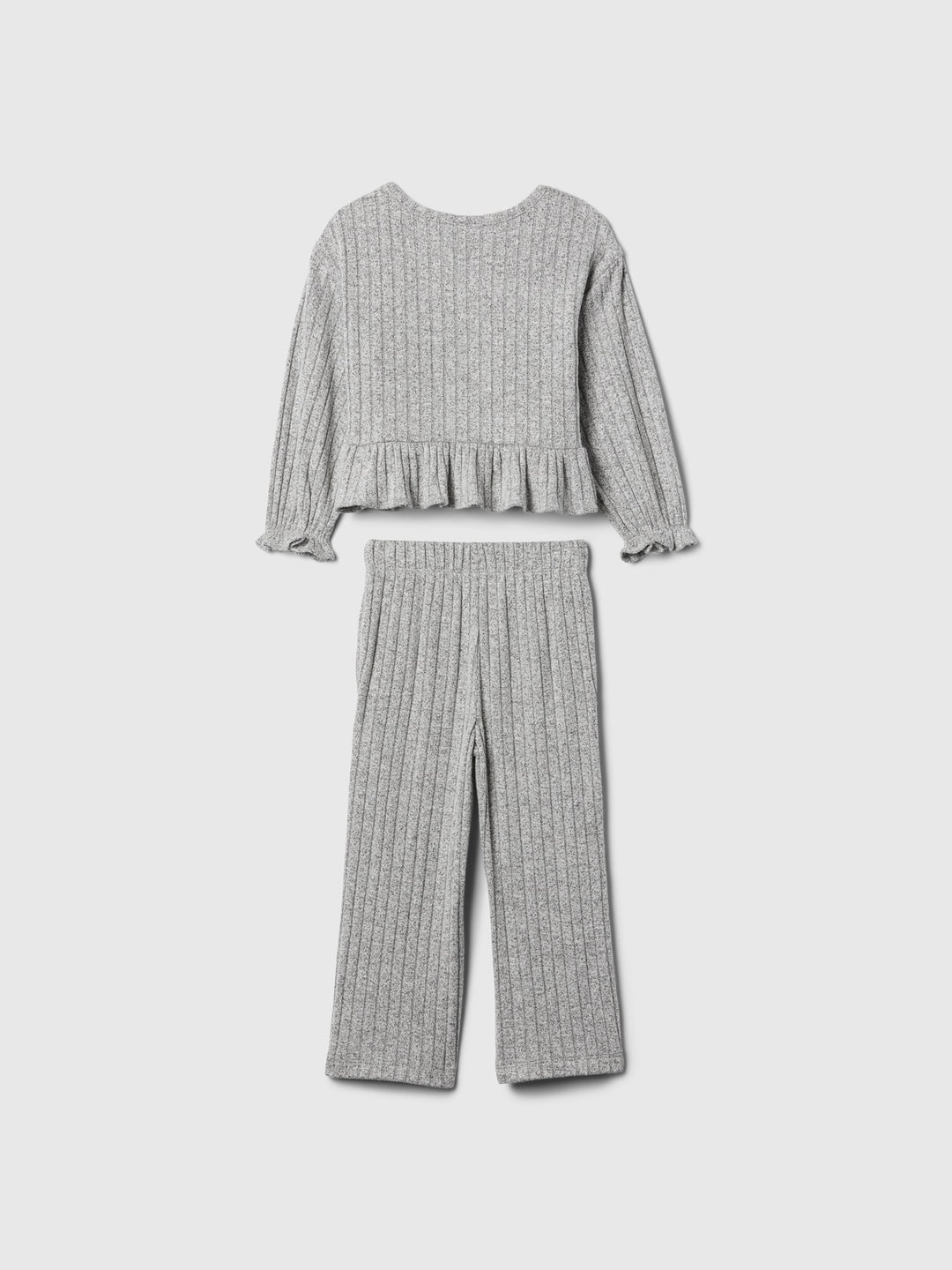 Gap Baby & Toddler Softspun Ruffle Rib Outfit Set