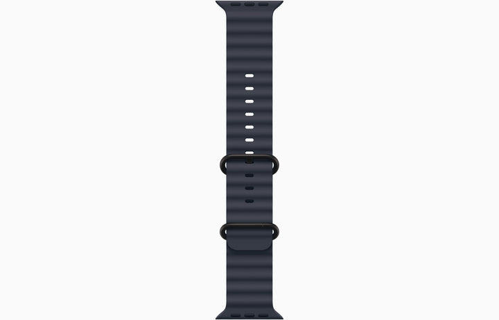 Apple Watch Ultra 2 GPS + Cellular, 49mm Black Titanium Case with Ice Blue Ocean Band