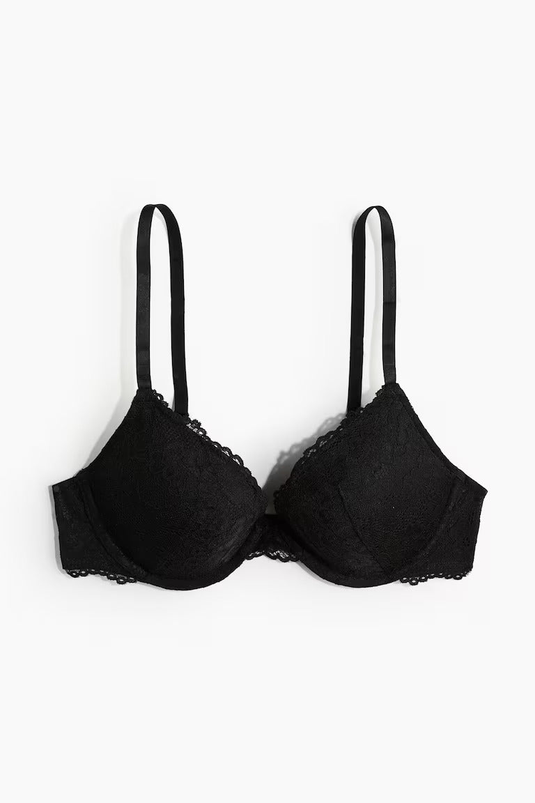 H&M LACE PUSH-UP BRA