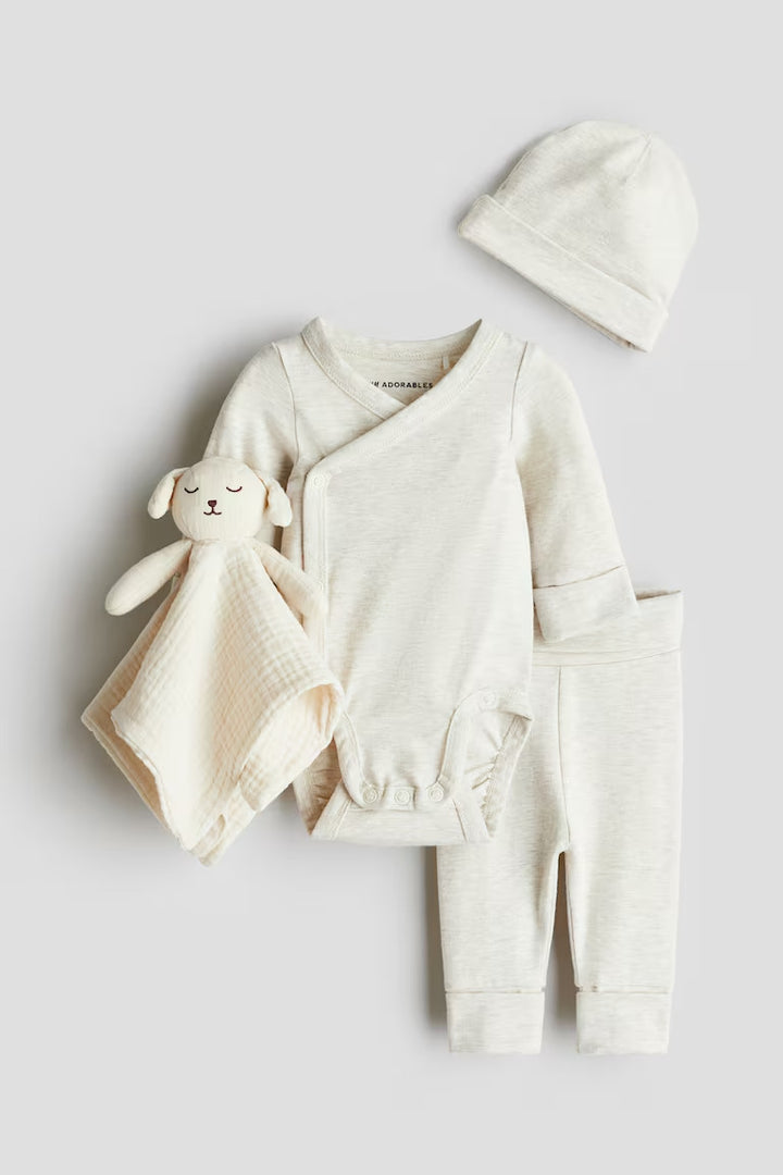 H&M 4-PIECE COTTON GIFT BOX SET