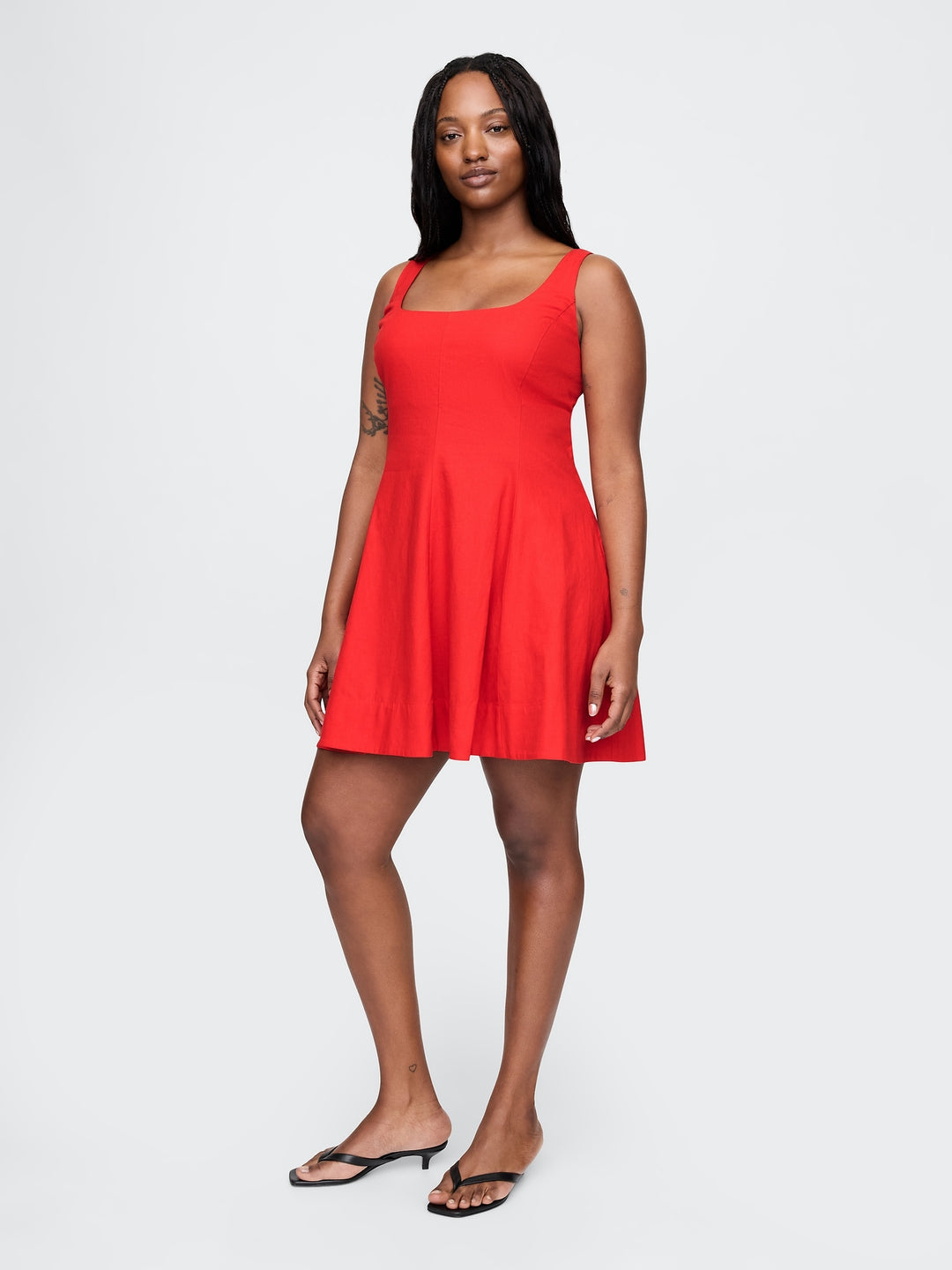 Gap Linen-Blend Mini Dress