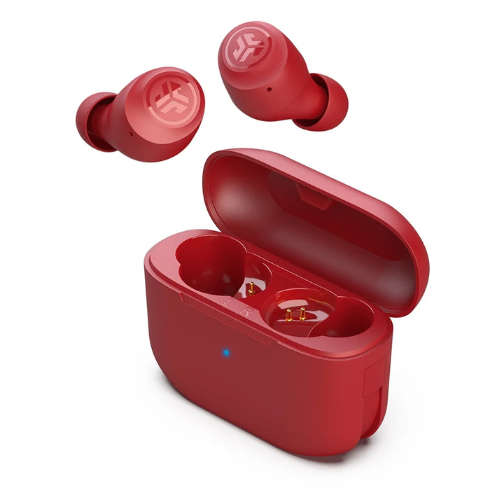 JLab Go Air Pop Bluetooth Earbuds, True Wireless with Charging Case, Rose
