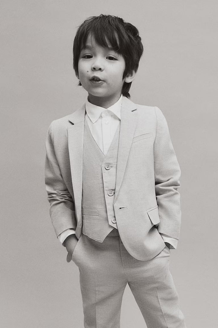 H&M SLIM FIT SUIT PANTS