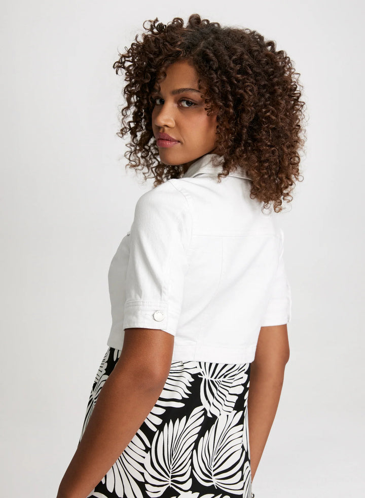 LAURA Cropped Denim Jacket