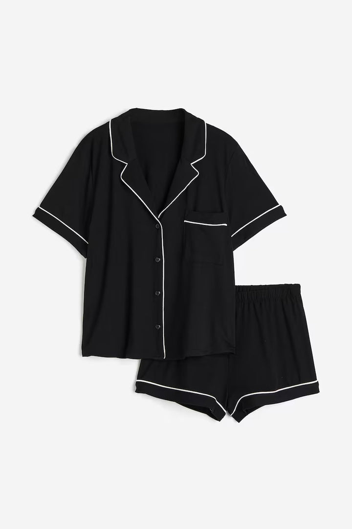 H&M Pajama Shirt and Shorts