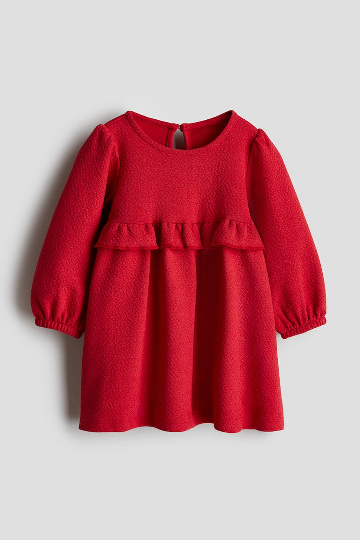 H&M Ruffle-Trimmed Dress