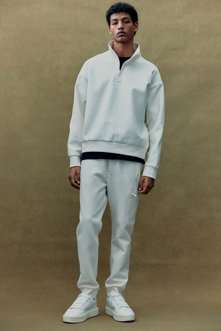 H&M Loose Fit Half-Zip Sweatshirt