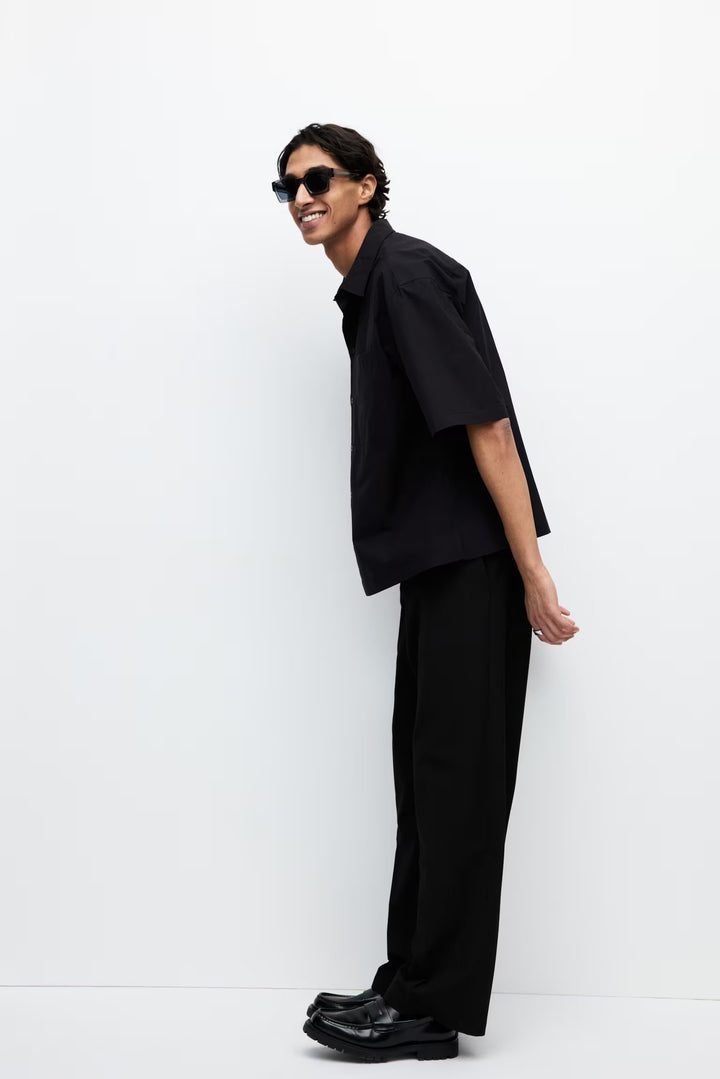 H&M Regular-Fit Short-Sleeved Shirt