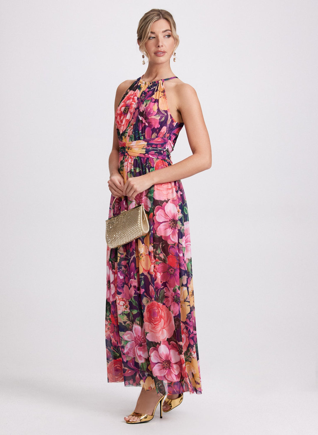 LAURA Floral Maxi Dress