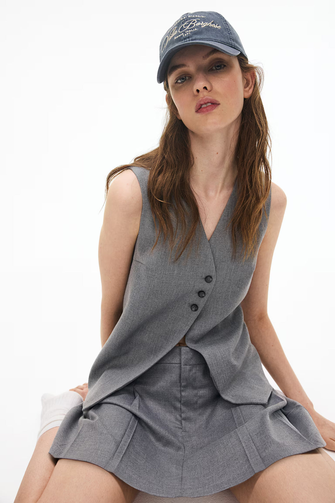 H&M Long Suit Vest