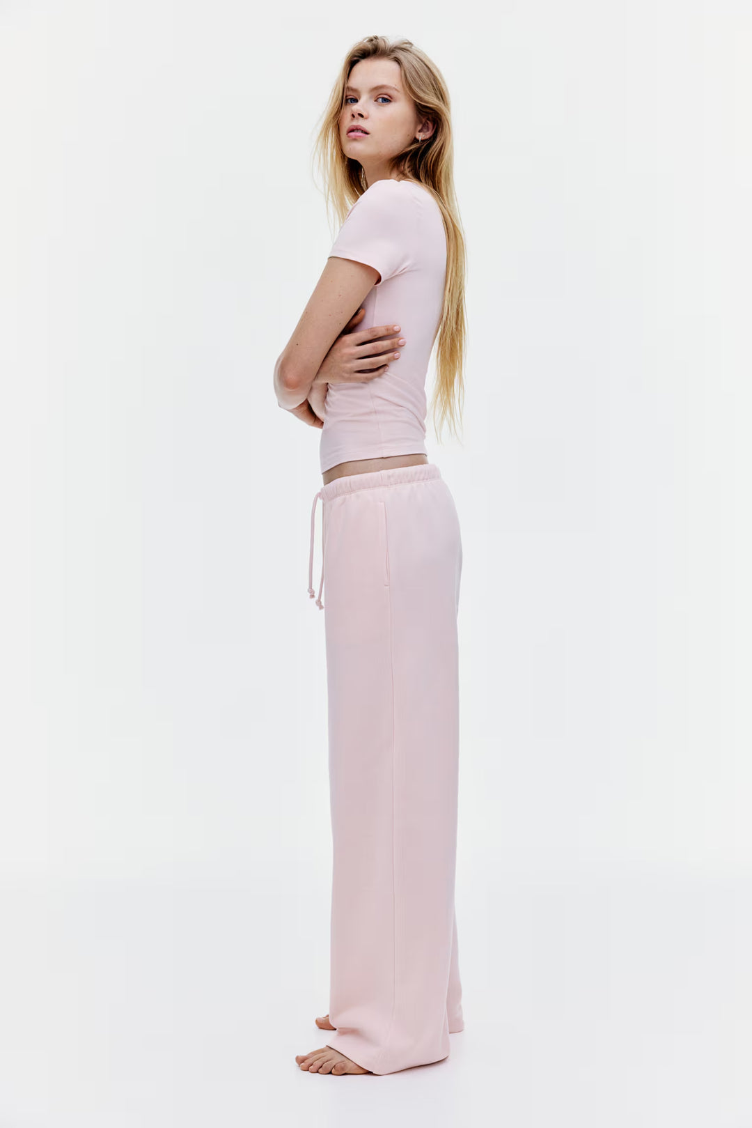 H&M Wide-leg Joggers
