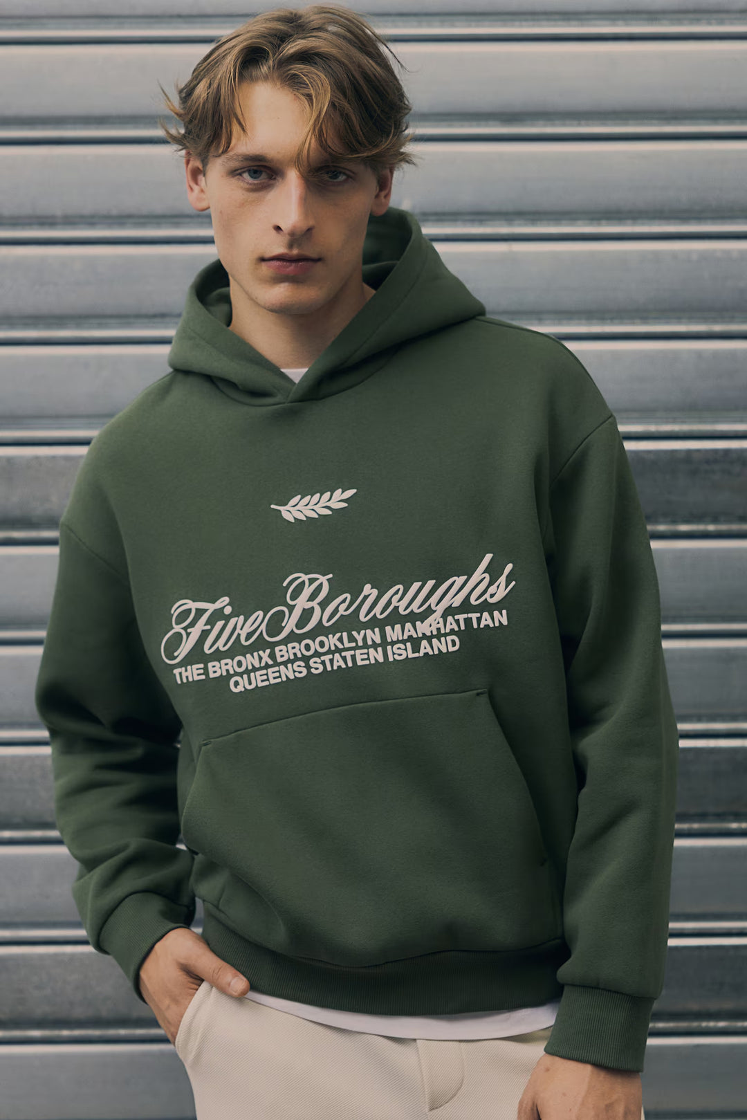 H&M Loose Fit Printed hoodie