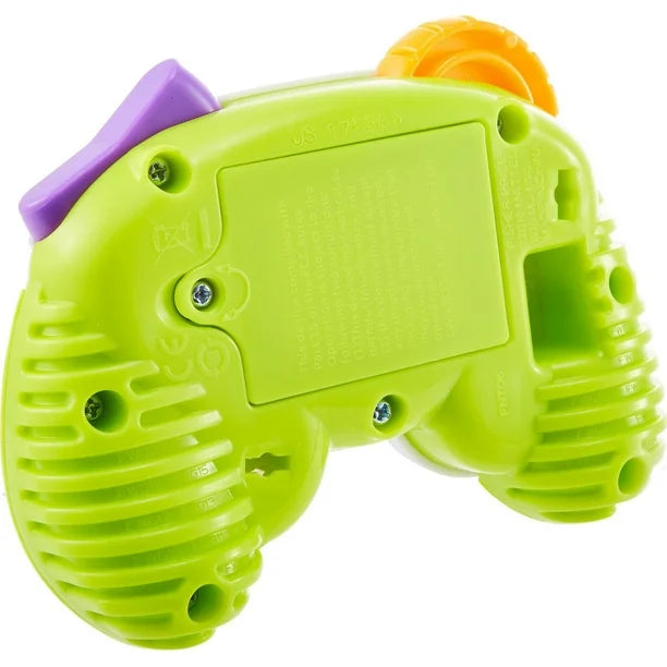 Fisher-Price Laugh & Learn Game & Learn Controller Musical Baby Toy with Lights, Multilanguage Version, Ages 6-36M