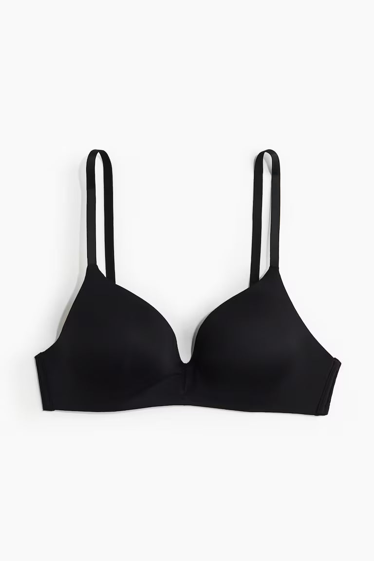 H&M Padded Soft-Cup Microfiber Bra