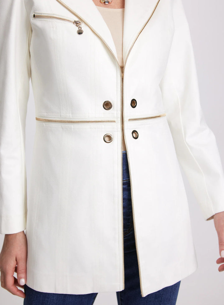 LAURA Open-Front Redingote Jacket