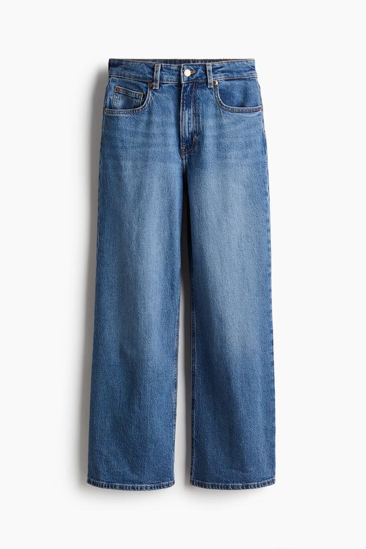 H&M Harper High Rise Wide Leg Jeans