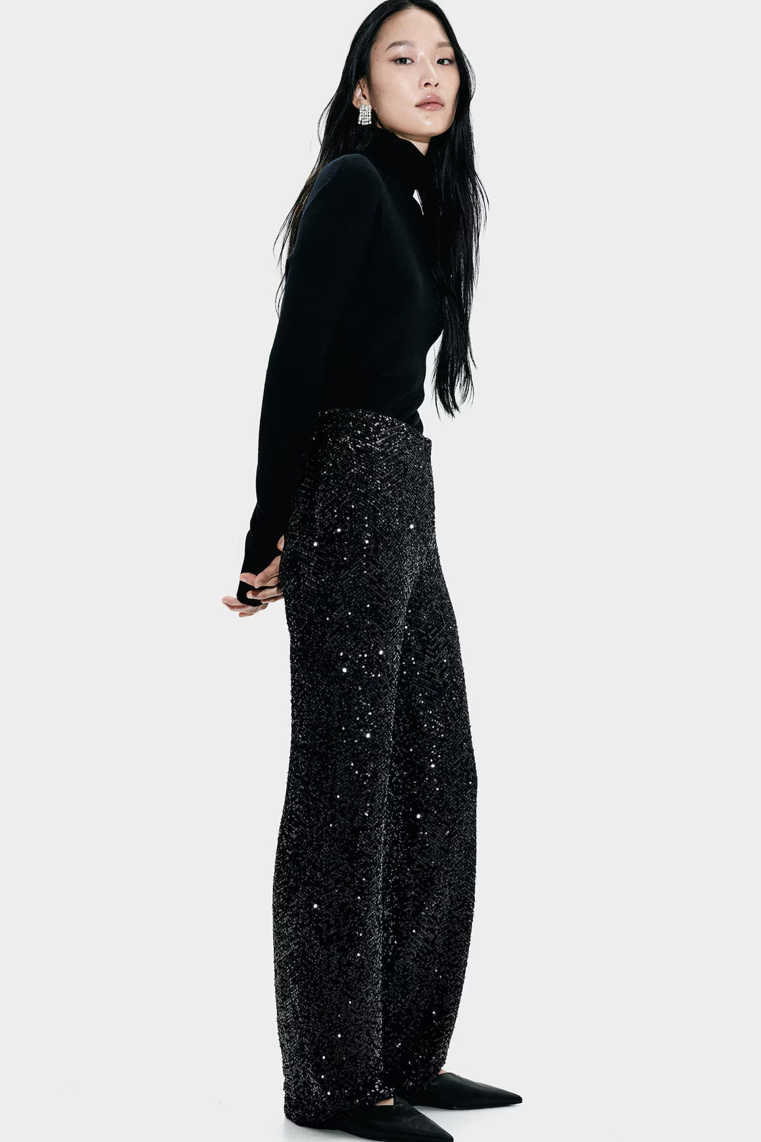 H&M  Sequined Pants