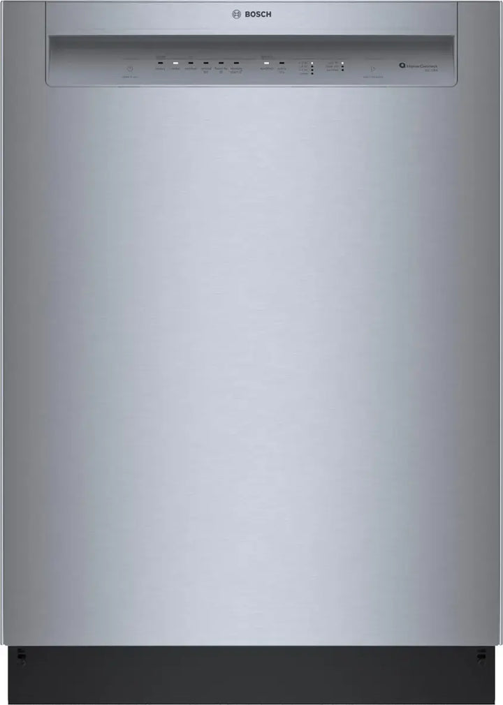 Bosch - 300 Series 24" Front Control Smart Built-In Tub Dishwasher with 3rd Rack, 48 dBA - Stainless Steel