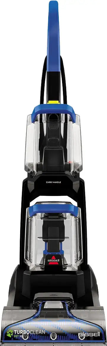 BISSELL - TurboClean Pet XL - Black with Colbalt Blue Accents