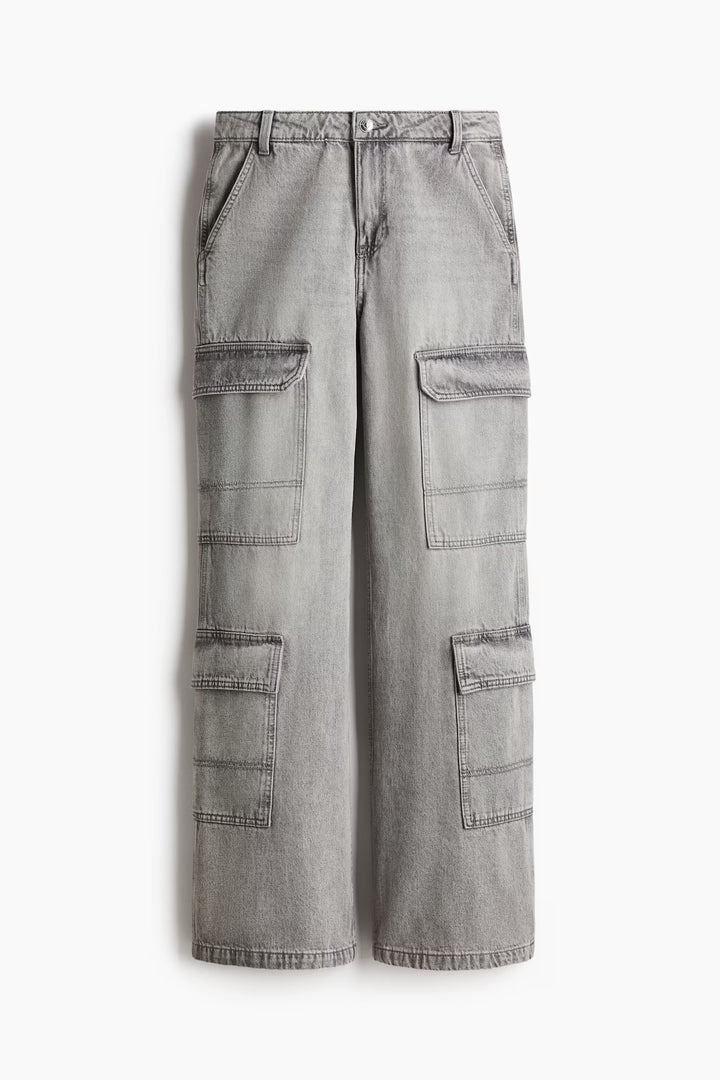 H&M Denim Cargo Pants